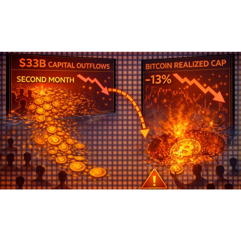 Bitcoin Realized Cap Craters as Capital Abandons the Network for a Second Month Bitcoin Realized Cap Craters as Capital Abandons the Network for a Second Month
