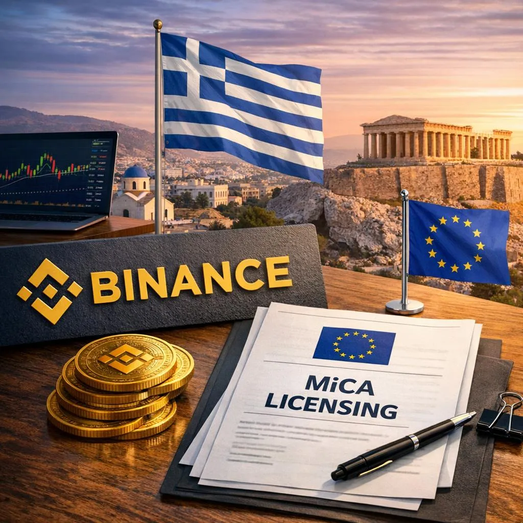 Binance Forms New Company In Greece, Moves Forward With MiCA Licensing Binance Forms New Company In Greece, Moves Forward With MiCA Licensing