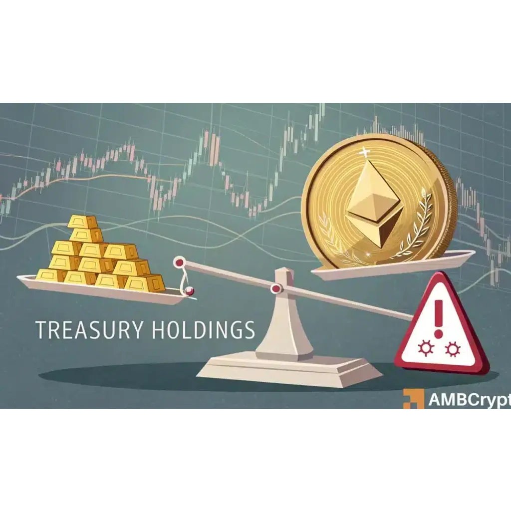 Ethereum treasuries fail to calm market leverage concerns Ethereum treasuries fail to calm market leverage concerns