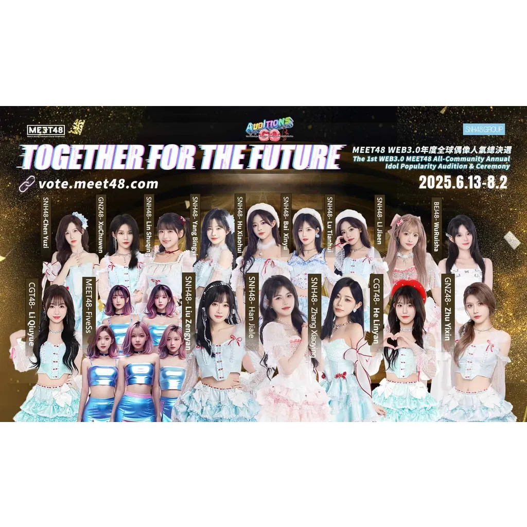 MEET48 Web3 Idol Audition Generates 78M $IDOL MEET48 Web3 Idol Audition Generates 78M $IDOL