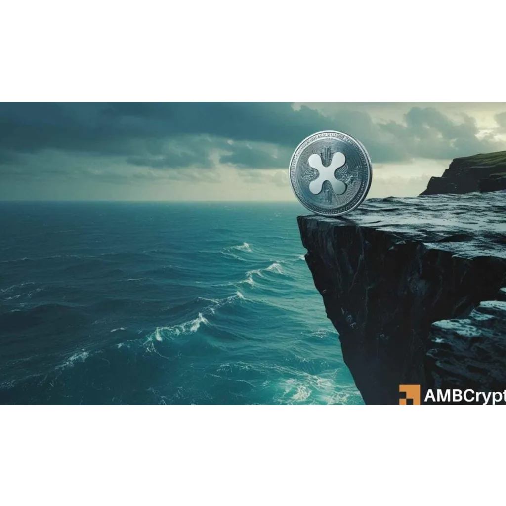 XRP struggles at amid whale selling XRP struggles at amid whale selling