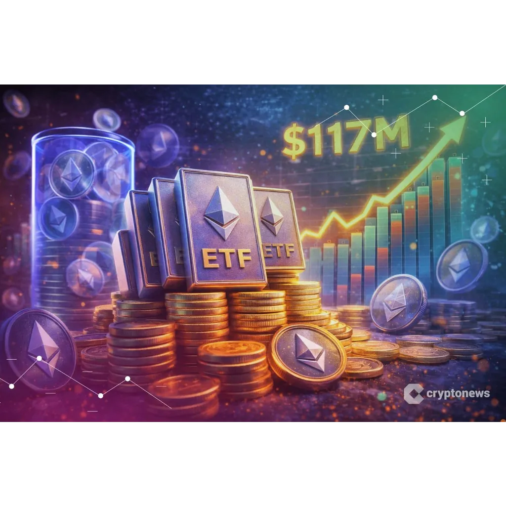 Ether ETFs Break Four-Day Outflow Streak With 7M Inflow Ether ETFs Break Four-Day Outflow Streak With 7M Inflow