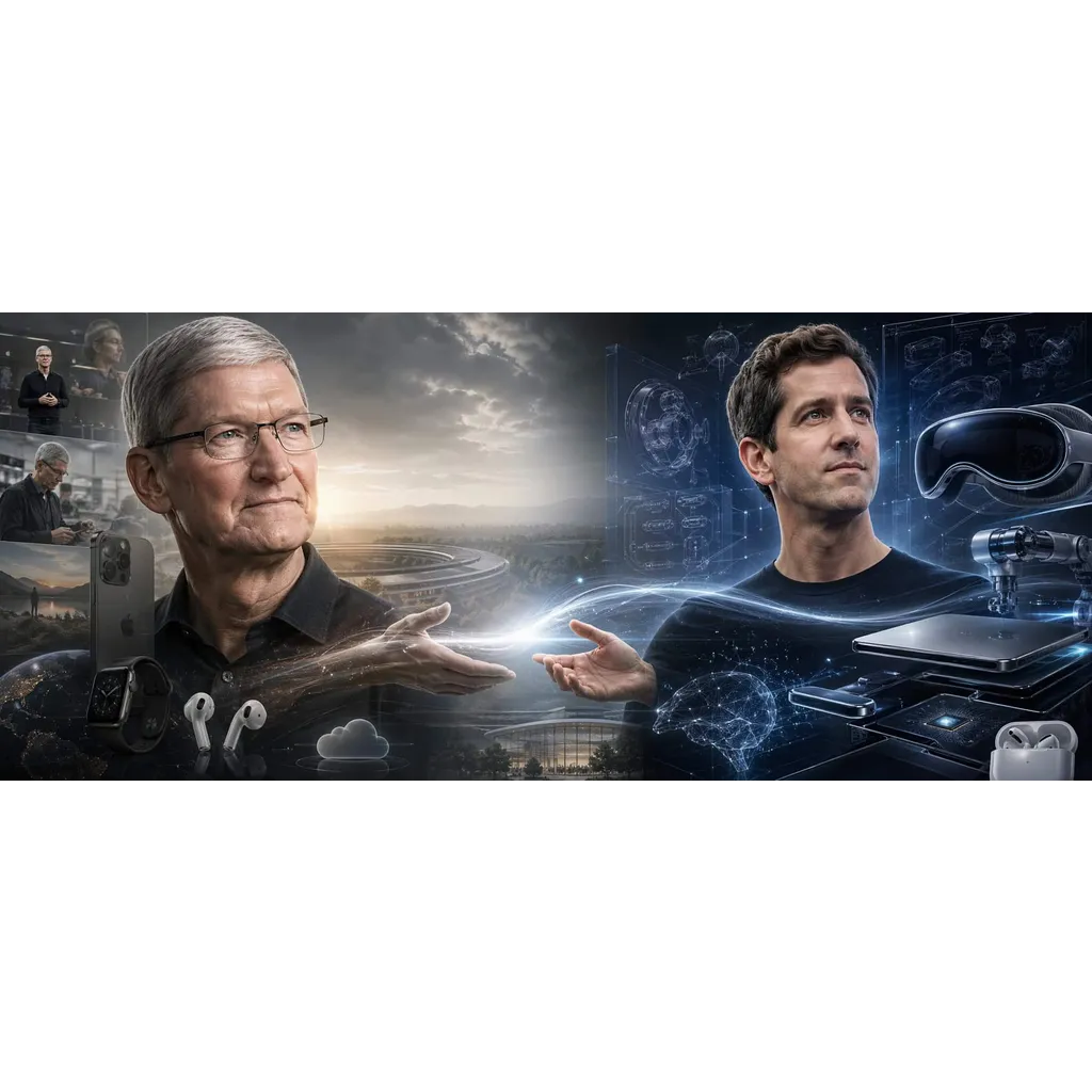 Apple CEO Tim Cook Steps Down As John Ternus Inherits the AI Problem Apple CEO Tim Cook Steps Down As John Ternus Inherits the AI Problem