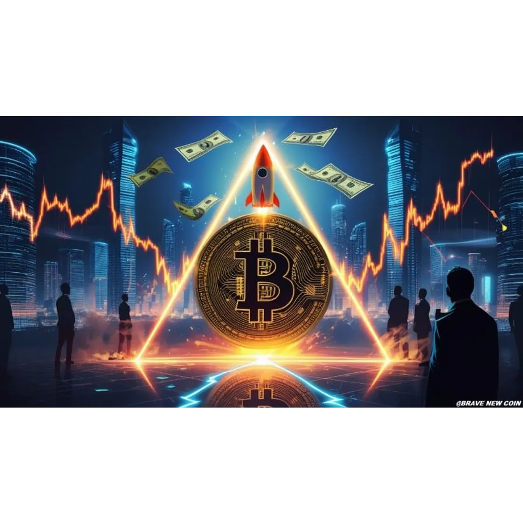Bitcoin climbs above 7K and targets 0K symmetrical triangle breakout Bitcoin climbs above 7K and targets 0K symmetrical triangle breakout