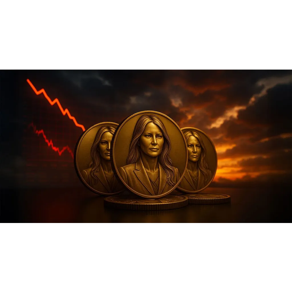Melania insiders dump M in tokens as price crashes over 98% Melania insiders dump M in tokens as price crashes over 98%