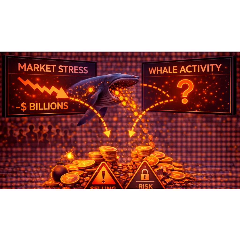 Bitcoin Market Stress Triggers Whale Activity: Selling Pressure Or Risk Management? Bitcoin Market Stress Triggers Whale Activity: Selling Pressure Or Risk Management?