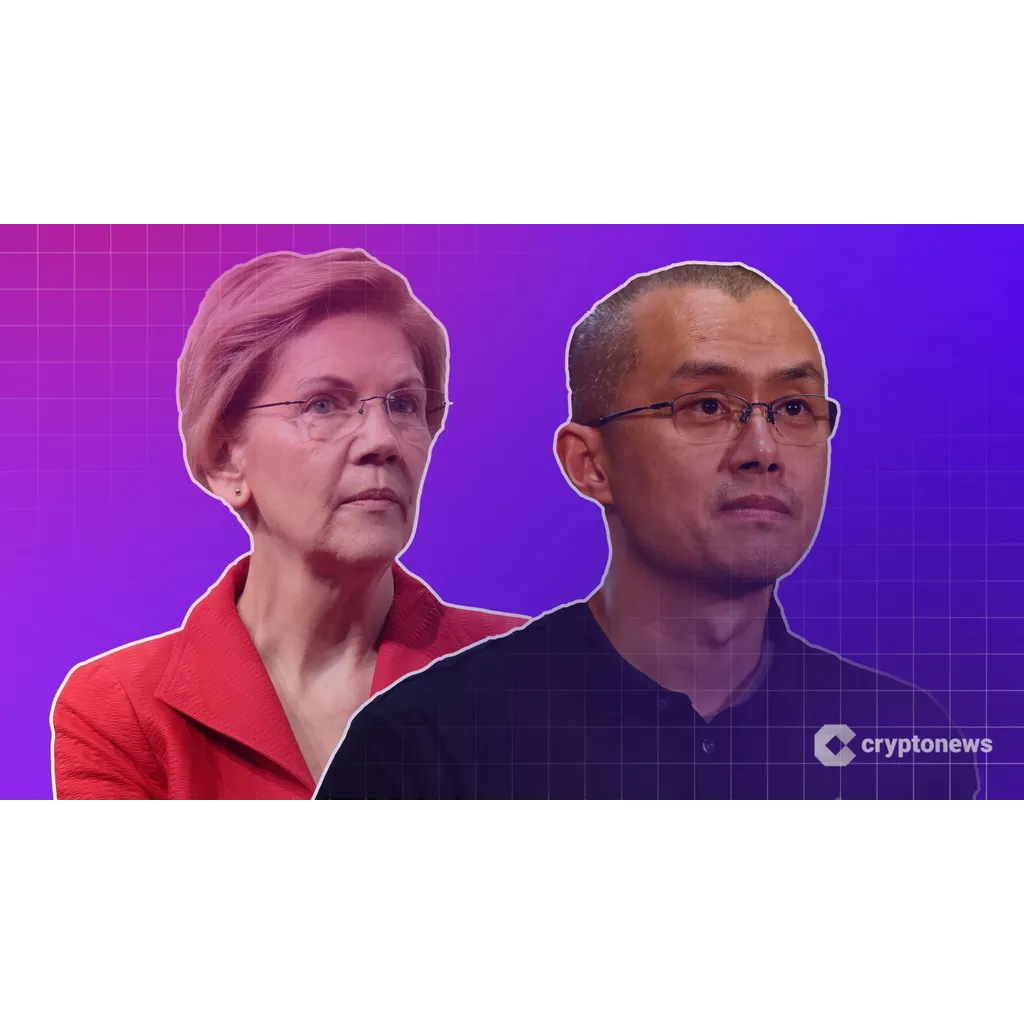 Elizabeth Warren escalates criticism of Binance and Donald Trump Elizabeth Warren escalates criticism of Binance and Donald Trump