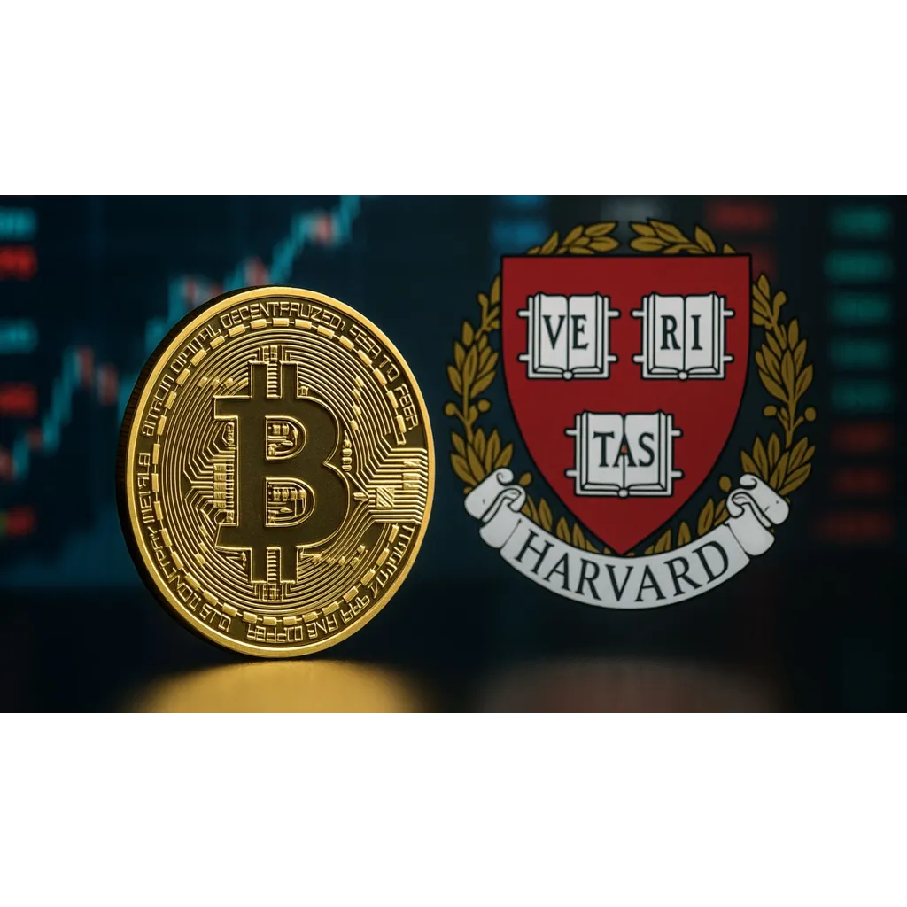Harvard’s 7M BlackRock Bitcoin ETF Stake Harvard’s 7M BlackRock Bitcoin ETF Stake