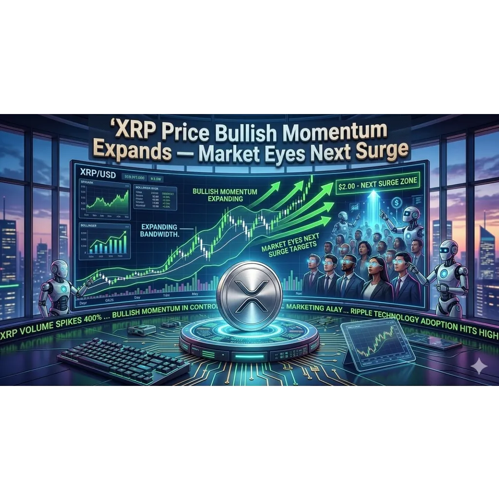 XRP Price Bullish Momentum Expands — Market Eyes Next Surge XRP Price Bullish Momentum Expands — Market Eyes Next Surge