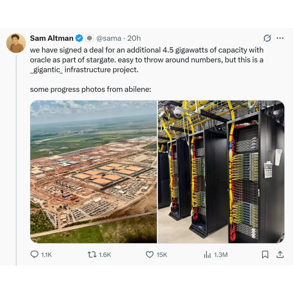 OpenAI, Oracle expand 0B Stargate spend as Musk unveils bold xAI plan OpenAI, Oracle expand 0B Stargate spend as Musk unveils bold xAI plan