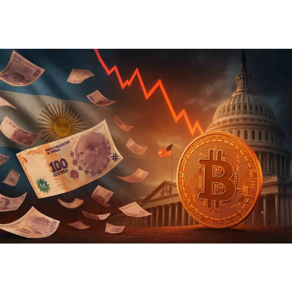 Argentina peso collapses amid U.S. aid talks and rising cryptocurrency adoption Argentina peso collapses amid U.S. aid talks and rising cryptocurrency adoption