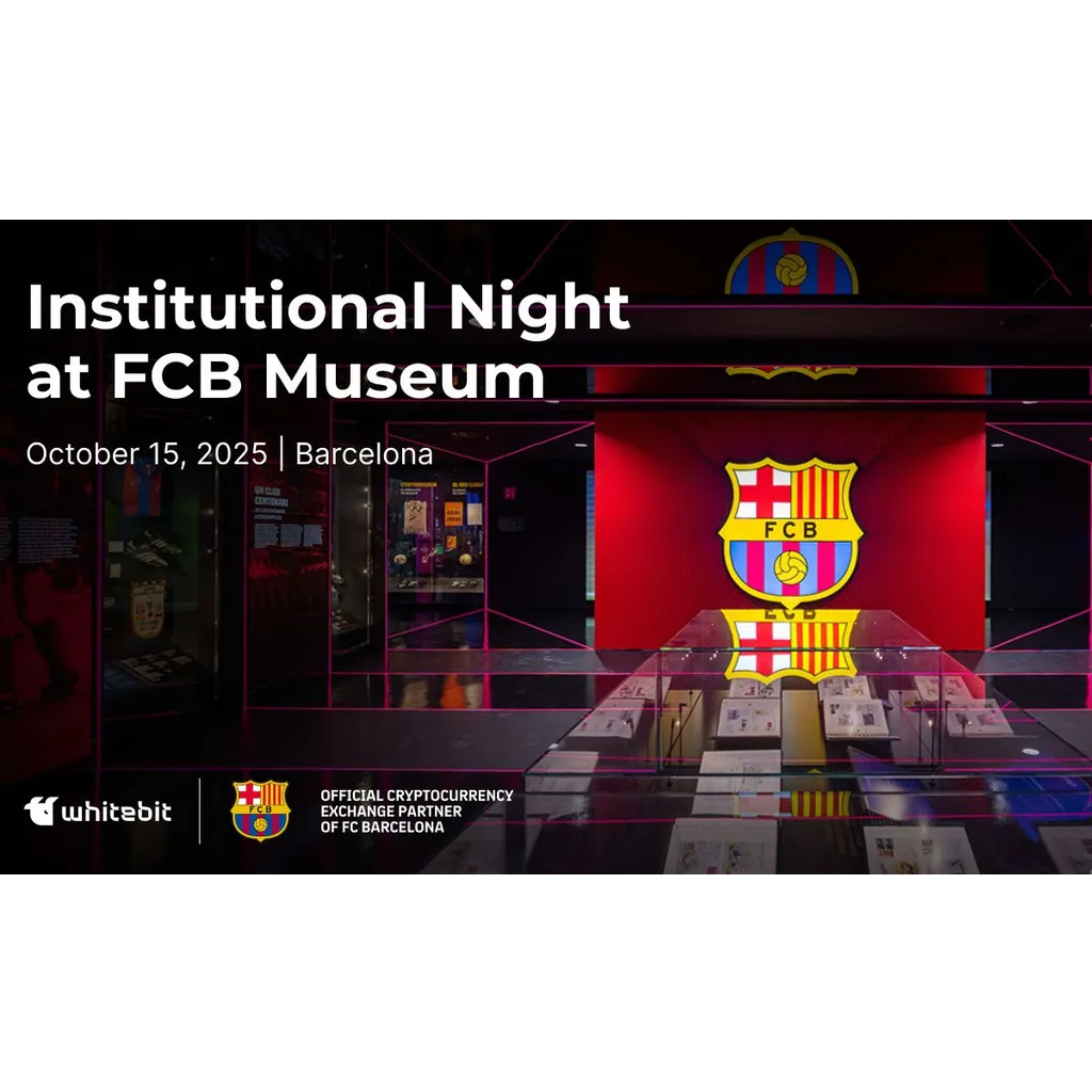 WhiteBIT hosts Institutional Night at FC Barcelona Museum WhiteBIT hosts Institutional Night at FC Barcelona Museum