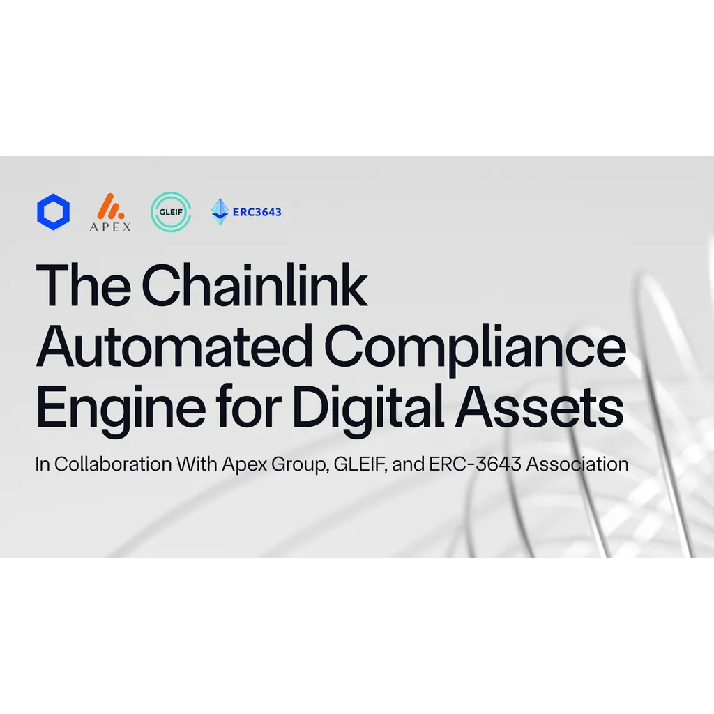 Blockchain compliance tools can slash TradFi costs — Chainlink co-founder Blockchain compliance tools can slash TradFi costs — Chainlink co-founder