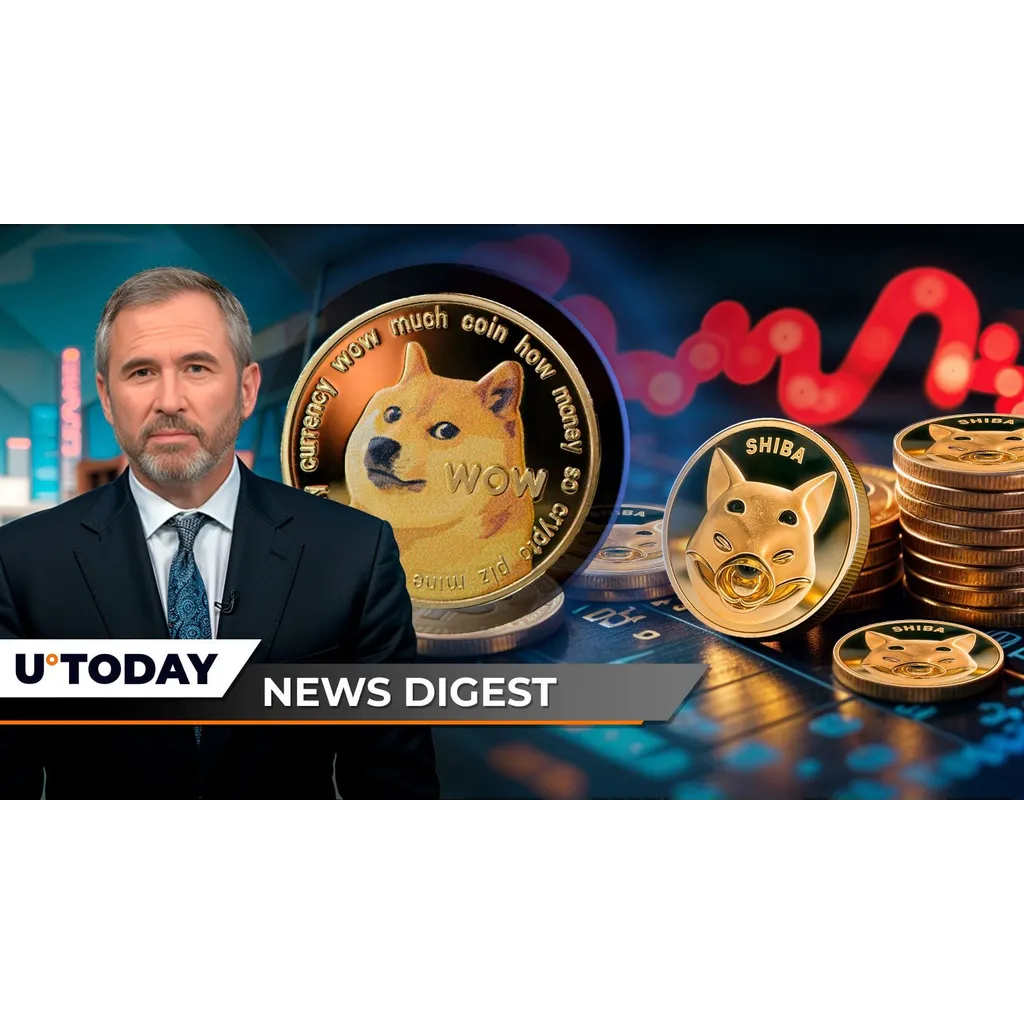 Ripple CEO, Dogecoin, SHIB Burn Rate Updates Ripple CEO, Dogecoin, SHIB Burn Rate Updates
