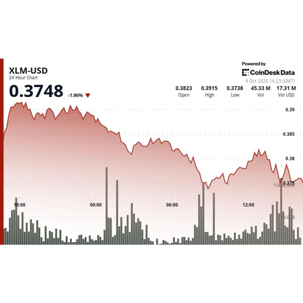XLM drops five percent after key support levels collapse XLM drops five percent after key support levels collapse
