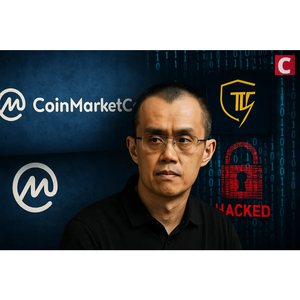 CZ Responds to CoinMarketCap, Cointelegraph Security Breach CZ Responds to CoinMarketCap, Cointelegraph Security Breach