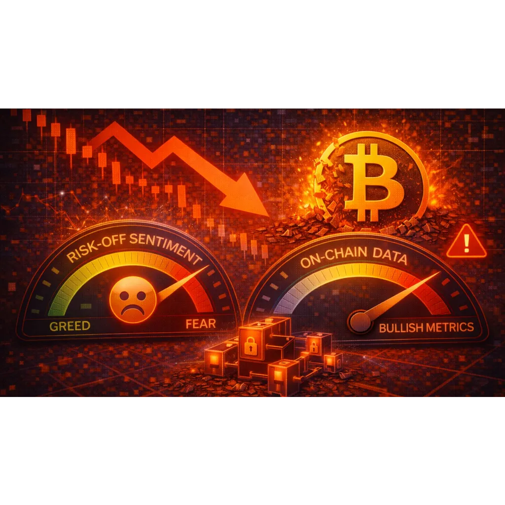 Bitcoin Enters Risk-Off Regime: Sentiment and On-Chain Data Align Bitcoin Enters Risk-Off Regime: Sentiment and On-Chain Data Align