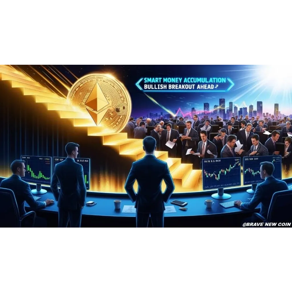 Ethereum Wyckoff pattern indicates potential breakout as accumulation occurs Ethereum Wyckoff pattern indicates potential breakout as accumulation occurs