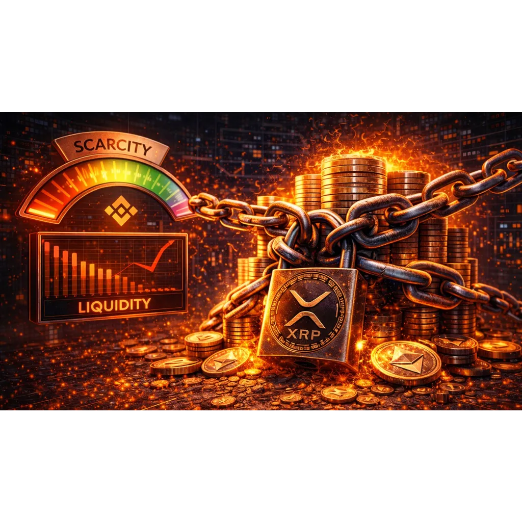 XRP Supply Tightens On Binance As Scarcity Index Signals Limited Liquidity XRP Supply Tightens On Binance As Scarcity Index Signals Limited Liquidity