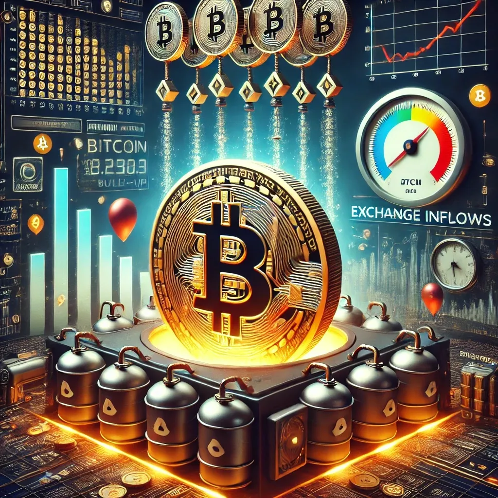 Bitcoin exchange inflows rise 15% in as Coinbase and Binance activity spikes Bitcoin exchange inflows rise 15% in as Coinbase and Binance activity spikes
