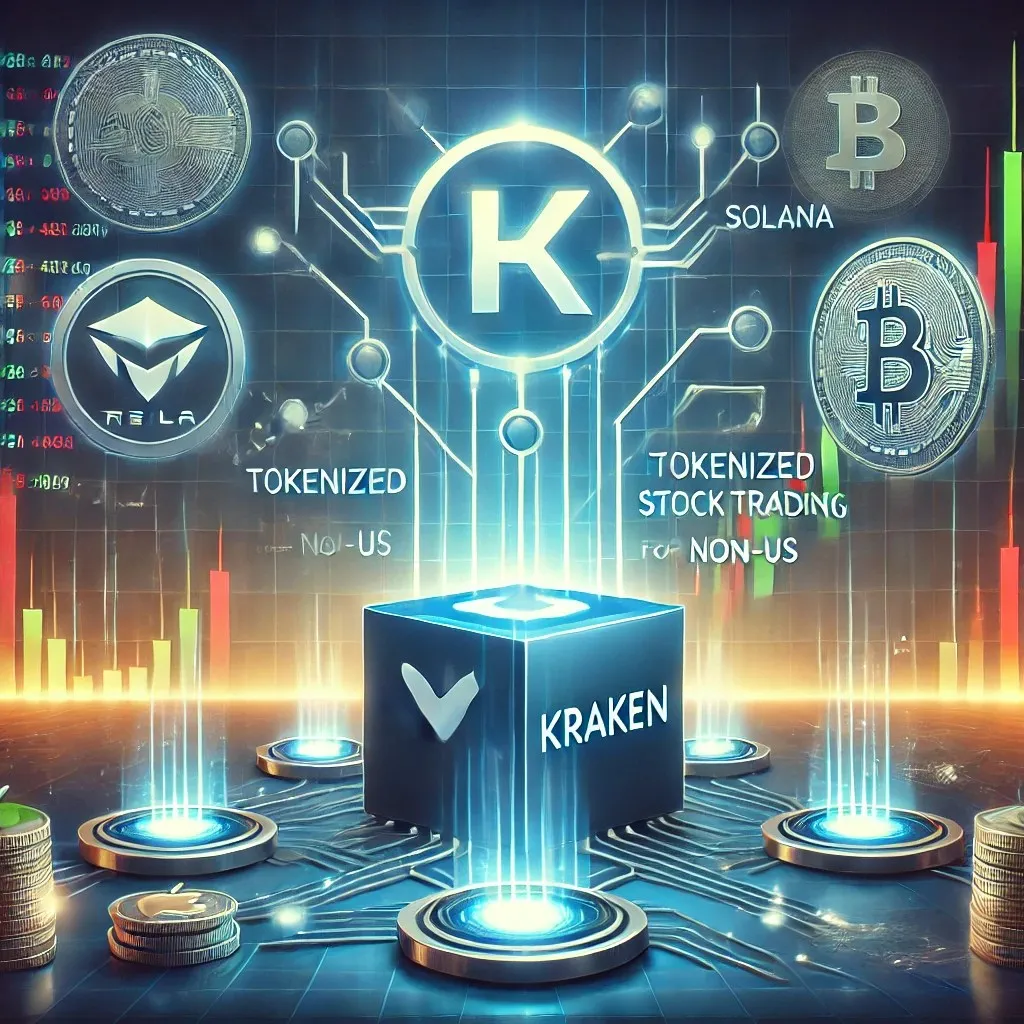 Kraken to Offer Tokenized Stock Trading for Non-US Users via Solana and Backed Kraken to Offer Tokenized Stock Trading for Non-US Users via Solana and Backed