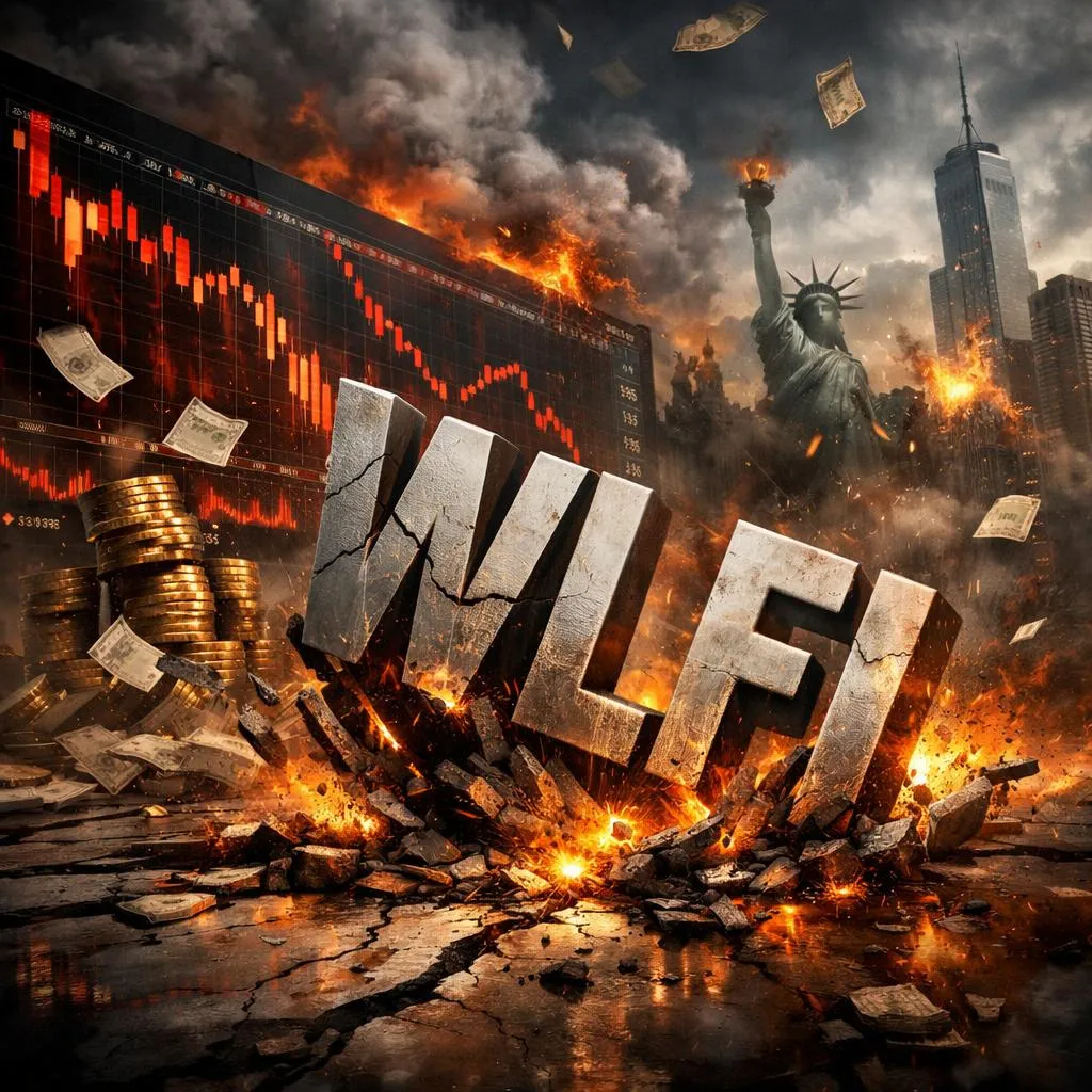 WLFI Crashes 13% To All-Time Lows Amid Growing Liquidation Fears For World Liberty Financial WLFI Crashes 13% To All-Time Lows Amid Growing Liquidation Fears For World Liberty Financial