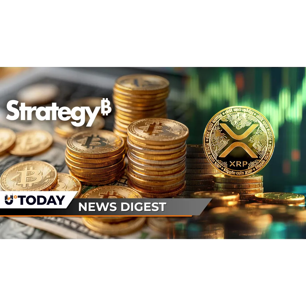 Saylor’s Strategy Buys .3 Billion Worth of Bitcoin, XRP’s Key Indicators Hint Rebound, Dogecoin Volume up 87% — U.Today Crypto Digest Saylor’s Strategy Buys .3 Billion Worth of Bitcoin, XRP’s Key Indicators Hint Rebound, Dogecoin Volume up 87% — U.Today Crypto Digest