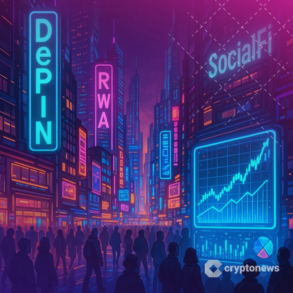 Crypto Sector AI Prediction: DePIN, RWA, SocialFi Lead Crypto Sector AI Prediction: DePIN, RWA, SocialFi Lead