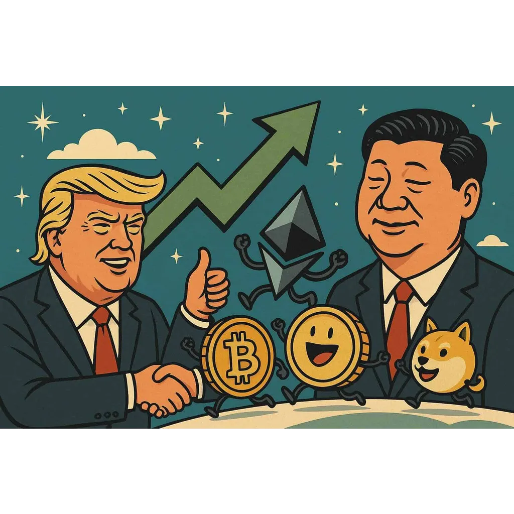 Cryptocurrency markets rebound on Sunday as trade war tensions ease Cryptocurrency markets rebound on Sunday as trade war tensions ease
