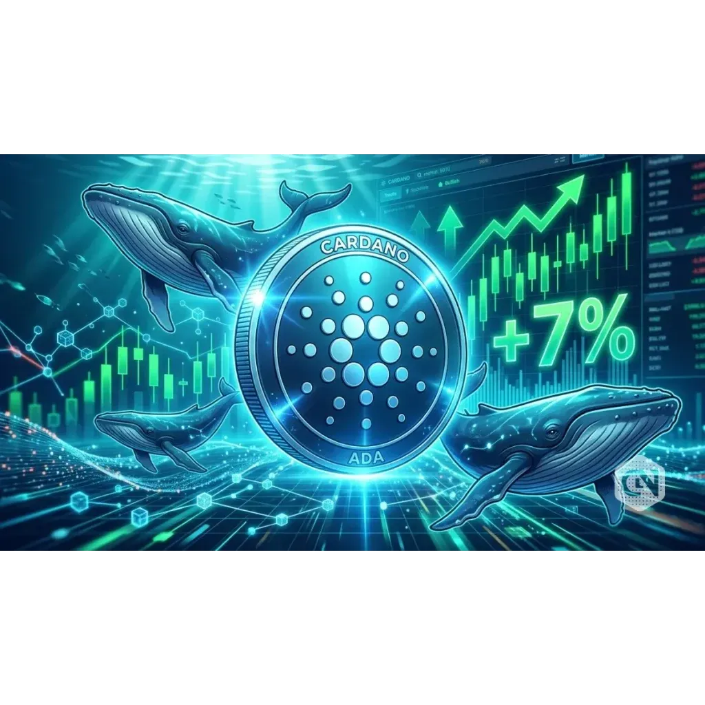 Cardano Soars 7% as Whale Accumulation Hits a New Peak Cardano Soars 7% as Whale Accumulation Hits a New Peak