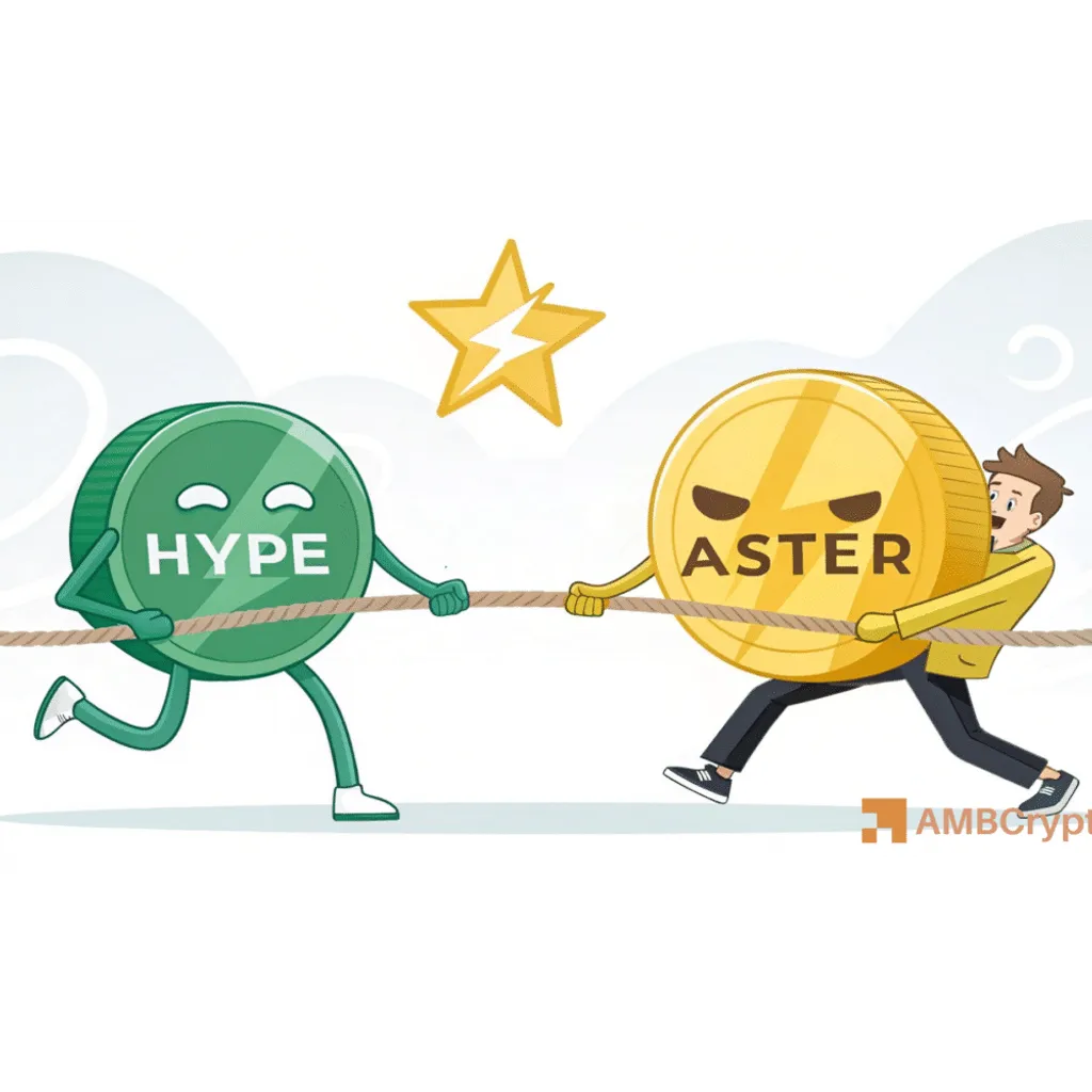 CZ-backed Aster challenges Hyperliquid dominance in decentralized exchanges CZ-backed Aster challenges Hyperliquid dominance in decentralized exchanges