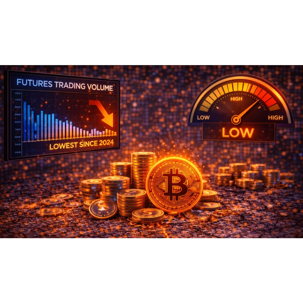 Bitcoin Futures Trading Volume Falls to Lowest Monthly Level Since 2024 Bitcoin Futures Trading Volume Falls to Lowest Monthly Level Since 2024
