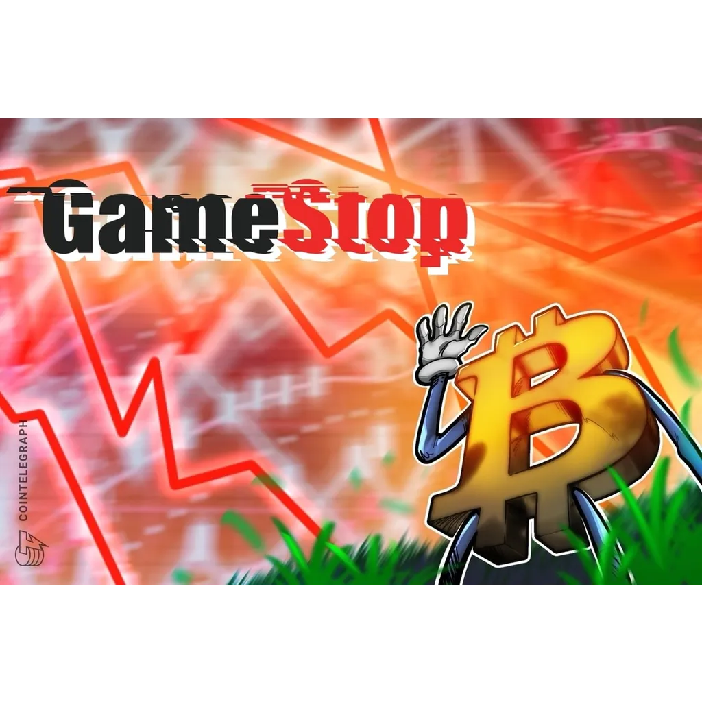 GameStop shares sink 11% after BTC purchase GameStop shares sink 11% after BTC purchase