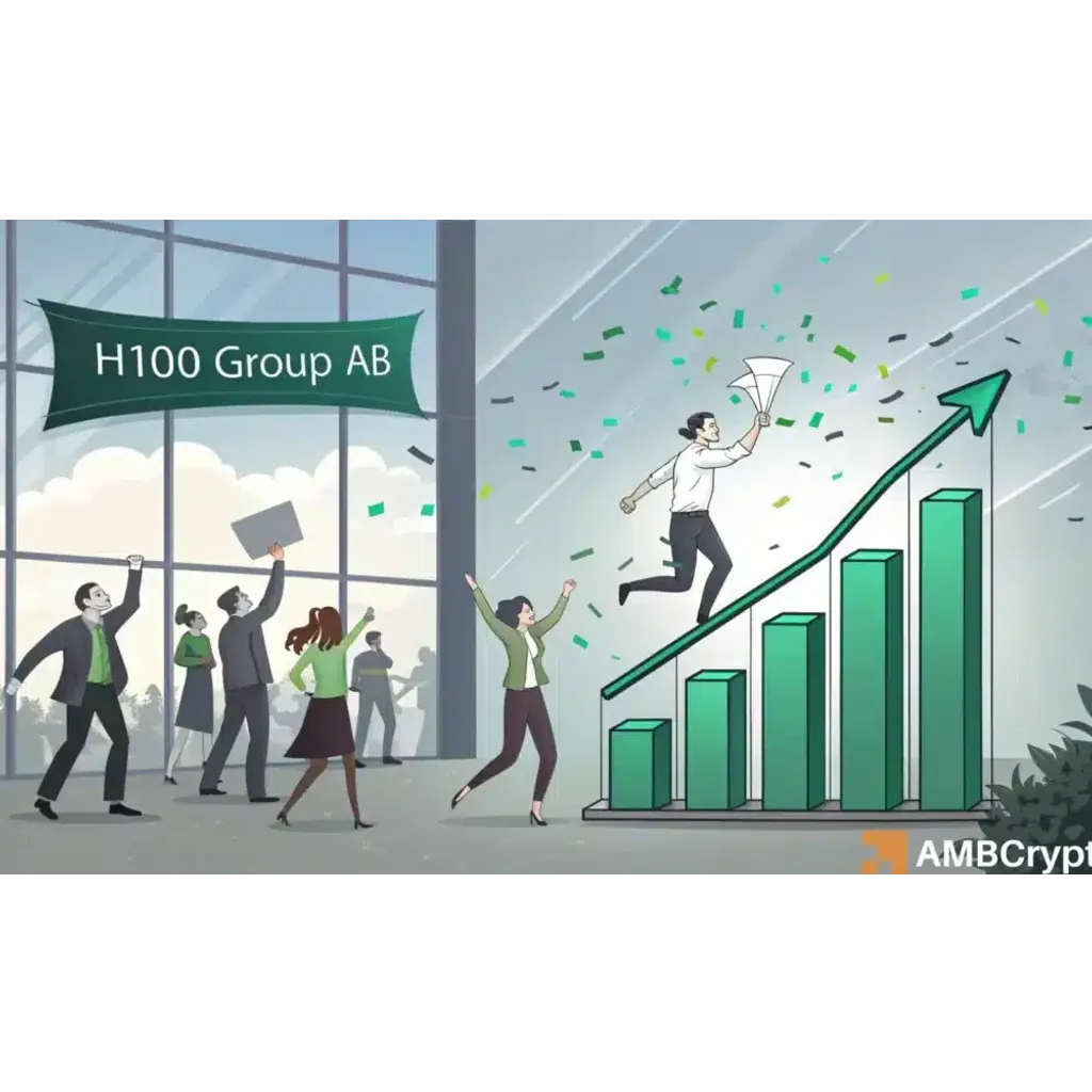 Health tech to Bitcoin bet: H100 stock soars 45% after bold crypto move Health tech to Bitcoin bet: H100 stock soars 45% after bold crypto move