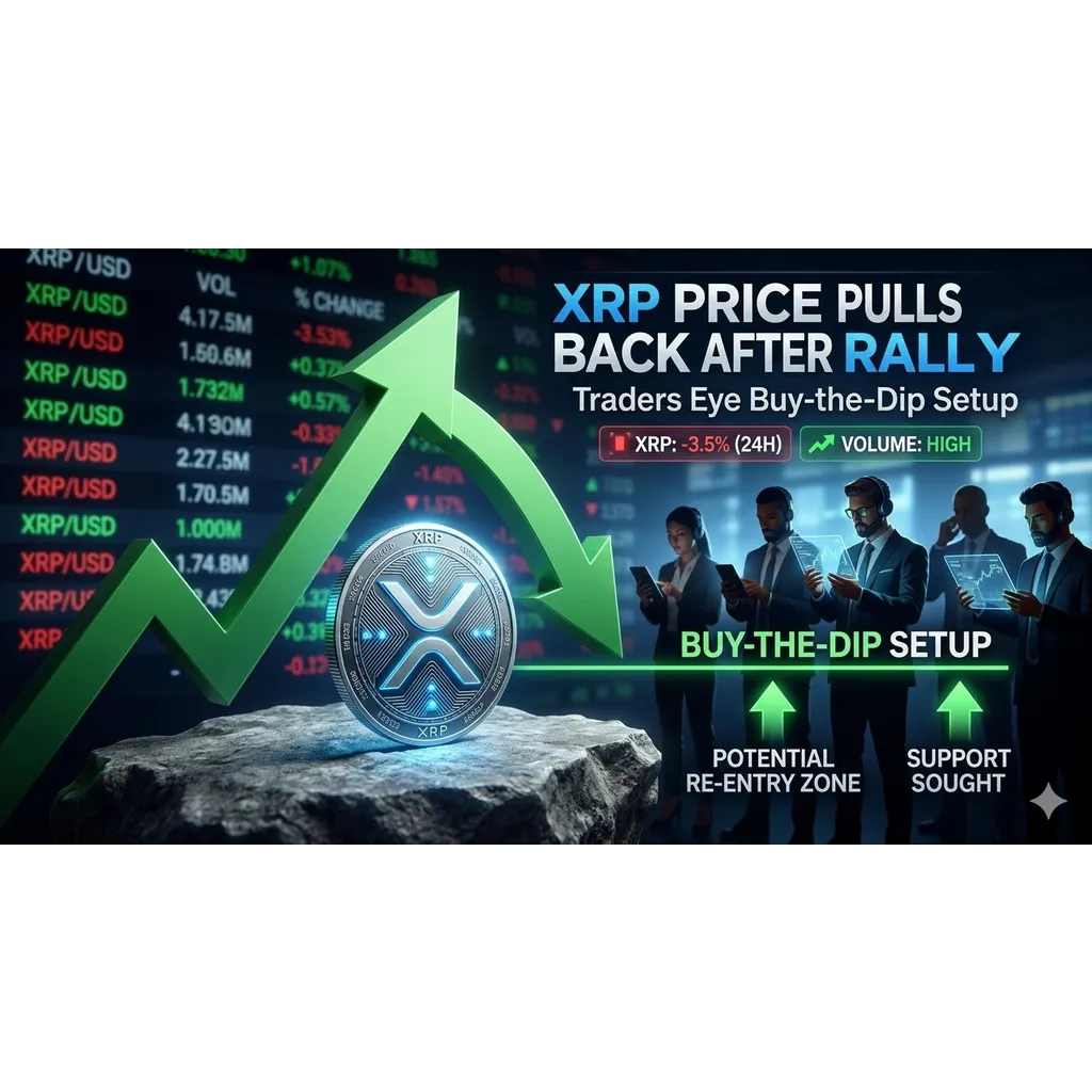 XRP Price Pulls Back After Rally, Traders Eye Buy-the-Dip Setup XRP Price Pulls Back After Rally, Traders Eye Buy-the-Dip Setup