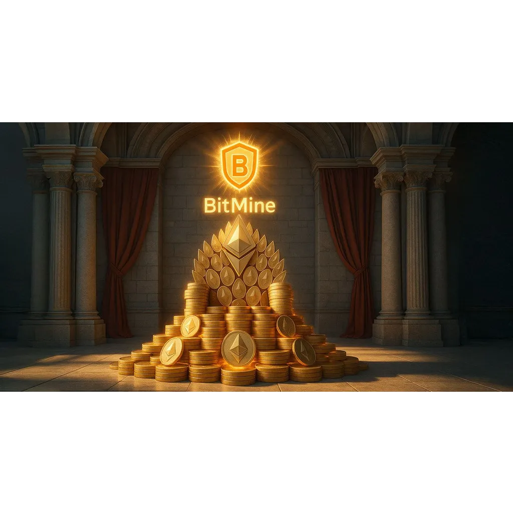 BitMine becomes the first company to surpass 1M ETH holdings worth over B BitMine becomes the first company to surpass 1M ETH holdings worth over B