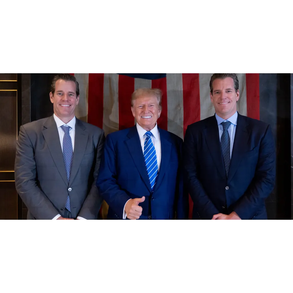 Winklevoss twins donate million in Bitcoin to pro-Trump crypto PAC for 2024 elections Winklevoss twins donate million in Bitcoin to pro-Trump crypto PAC for 2024 elections