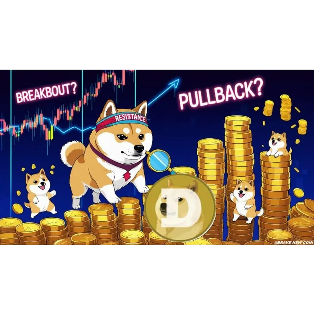 Dogecoin (DOGE) Price Prediction: Rising Channel Squeeze at alt= Dogecoin (DOGE) Price Prediction: Rising Channel Squeeze at alt=