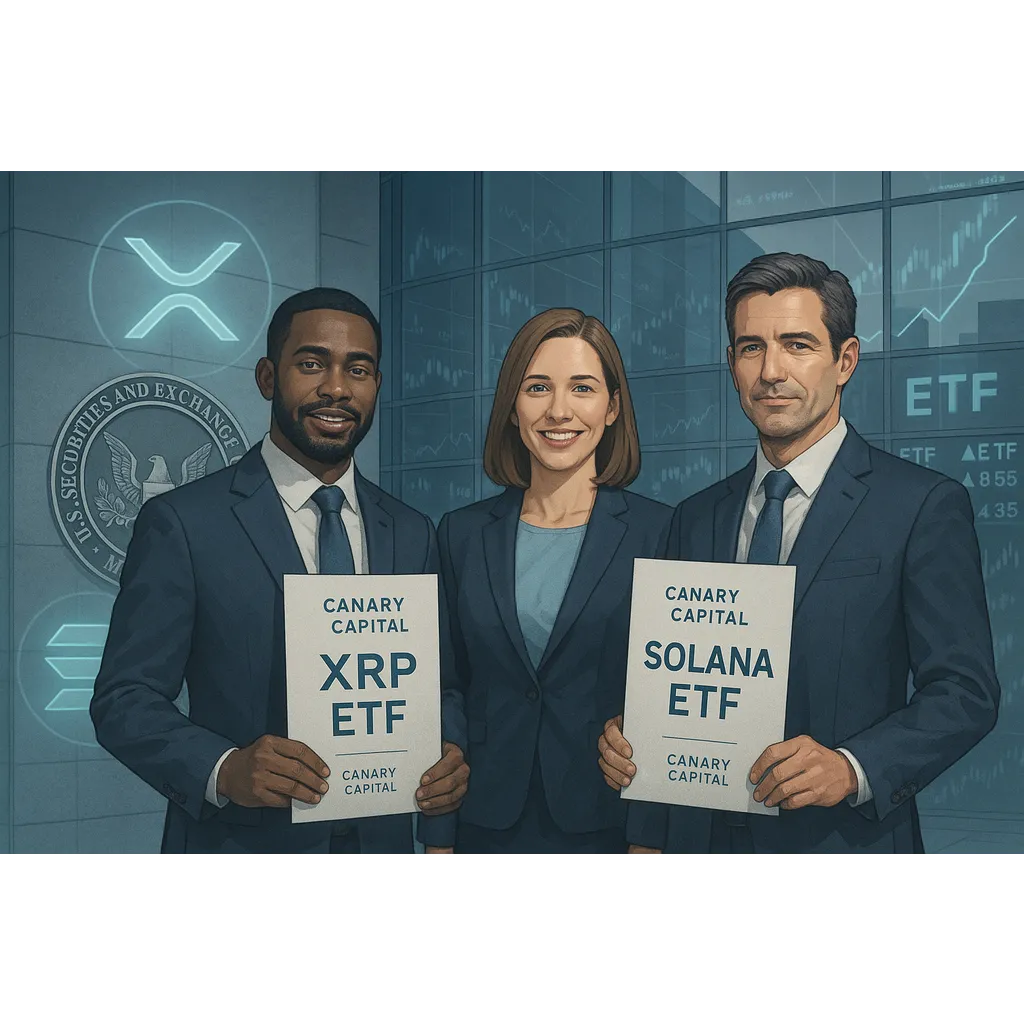 Canary Capital nears SEC approval for XRP and Solana ETFs Canary Capital nears SEC approval for XRP and Solana ETFs
