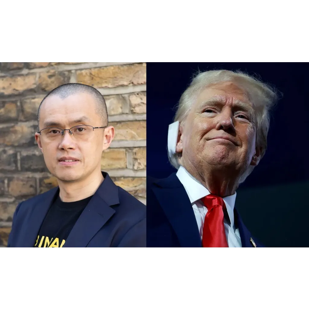Trump pardons Binance founder CZ then denies knowing him personally Trump pardons Binance founder CZ then denies knowing him personally