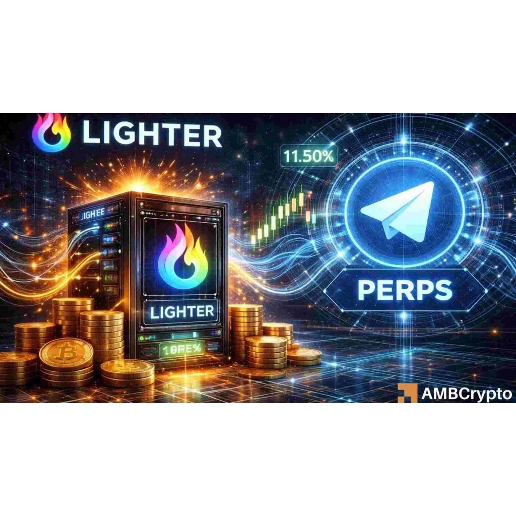 Telegram taps Lighter for 50x perps trading across crypto, stocks, and commodities: Details Telegram taps Lighter for 50x perps trading across crypto, stocks, and commodities: Details