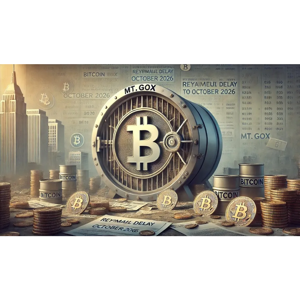 Mt Gox extends Bitcoin repayment deadline to October 2026 Mt Gox extends Bitcoin repayment deadline to October 2026