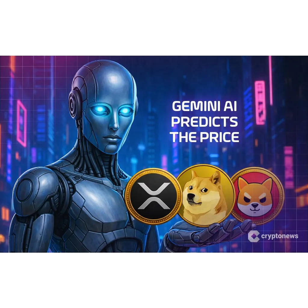 Google’s Gemini AI Predicts the Price of XRP, Dogecoin and Shiba Inu By the End of 2026 Google’s Gemini AI Predicts the Price of XRP, Dogecoin and Shiba Inu By the End of 2026