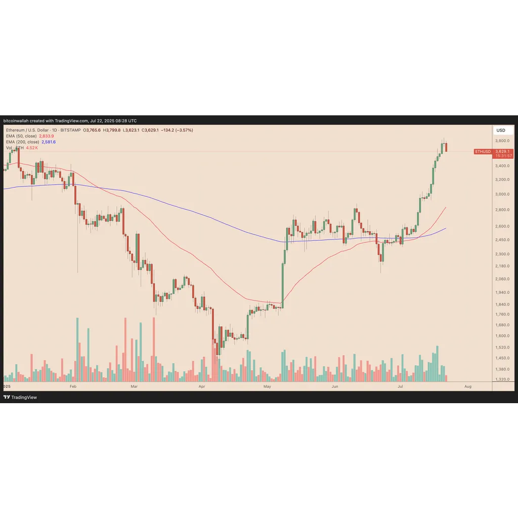 Ethereum whale nets .87M profit as ETH snaps 8-day winning streak Ethereum whale nets .87M profit as ETH snaps 8-day winning streak