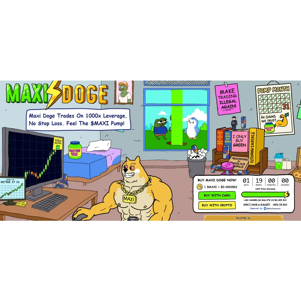 TRM Labs Hits B Valuation as Whales Rotate Into Maxi Doge ($MAXI) TRM Labs Hits B Valuation as Whales Rotate Into Maxi Doge ($MAXI)