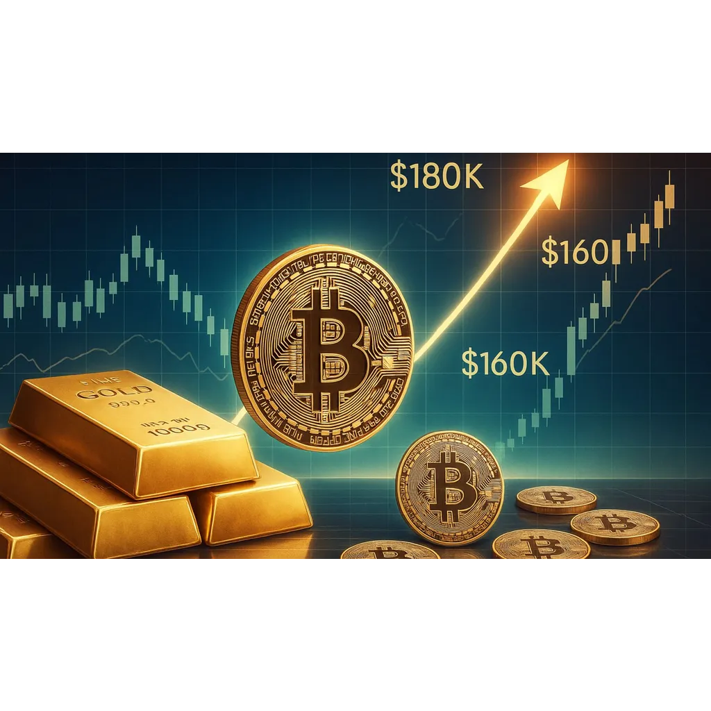 Bitcoin Mirrors Gold’s Path – Analyst Sets Cycle Top Targets At 0K-0K | Bitcoinist.com Bitcoin Mirrors Gold’s Path – Analyst Sets Cycle Top Targets At 0K-0K | Bitcoinist.com
