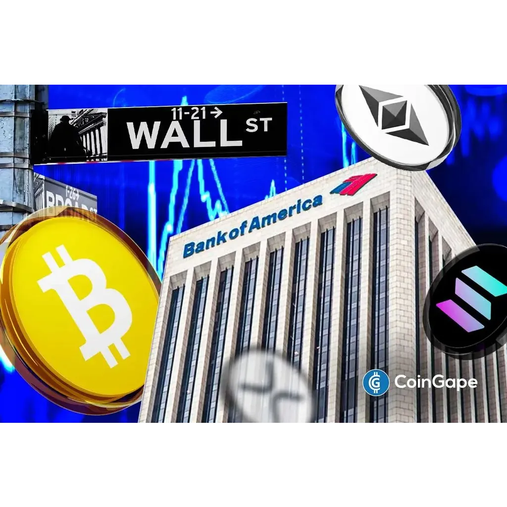 Bank of America Tells Clients to Allocate up to 4% to Digital Assets Bank of America Tells Clients to Allocate up to 4% to Digital Assets