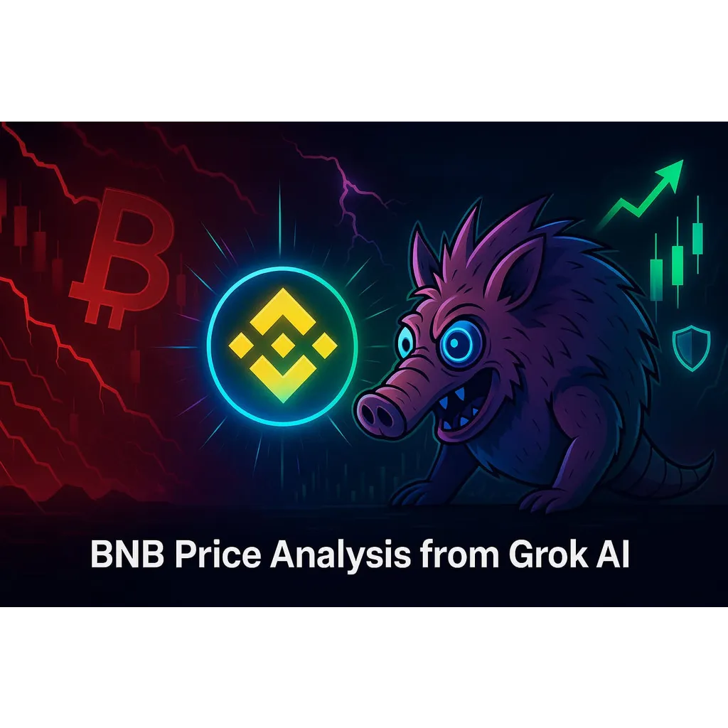 Grok AI publishes technical analysis of BNB cryptocurrency price movements Grok AI publishes technical analysis of BNB cryptocurrency price movements