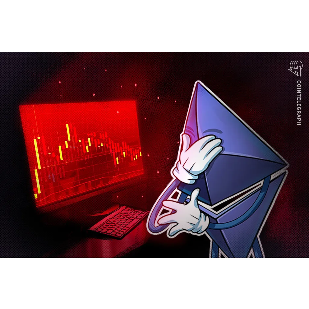 Ethereum price risks decline to 00 according to technical analysis Ethereum price risks decline to 00 according to technical analysis
