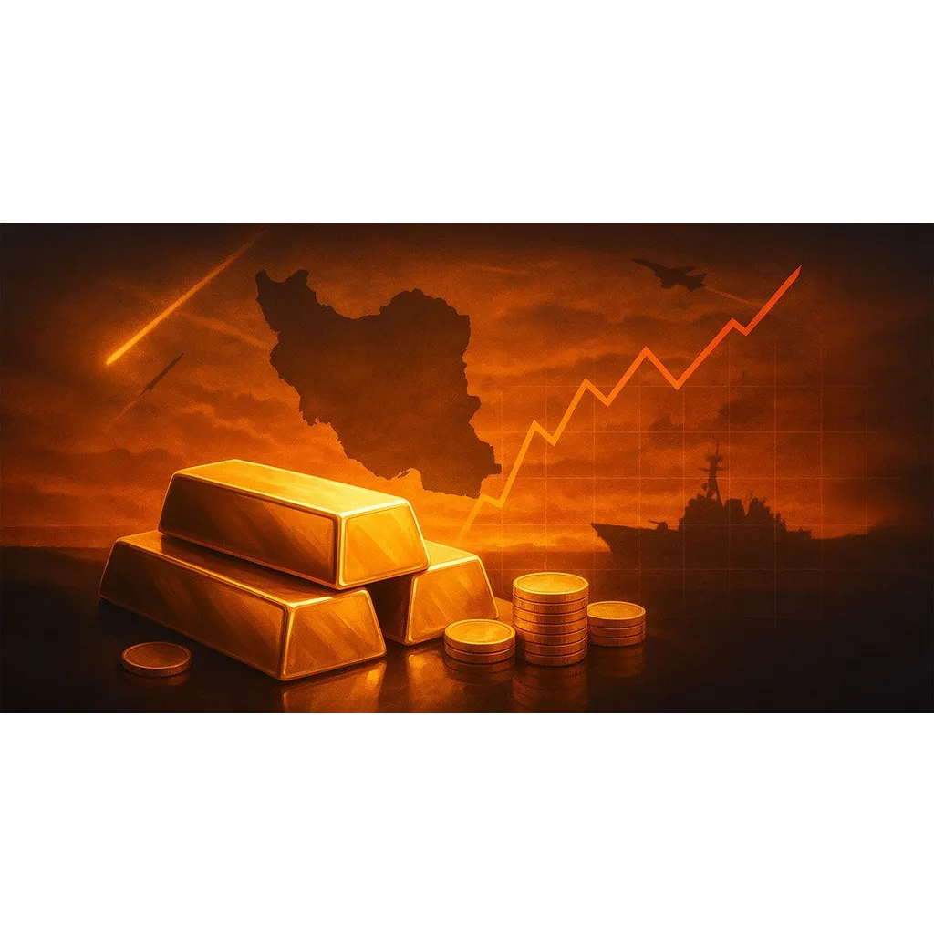 Gold price nears all-time high amid fears of broader regional Middle Eastern conflict Gold price nears all-time high amid fears of broader regional Middle Eastern conflict